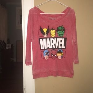 Marvel long sleeve T-shirt